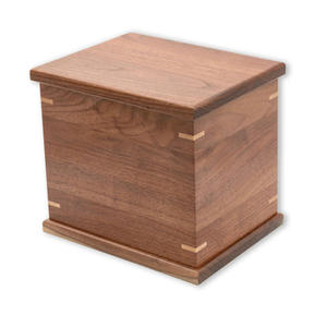 Urnas de cremación de madera modernas hechas a mano de estilo americano, urnas funerarias decorativas para hombres y mujeres - Product Image 4