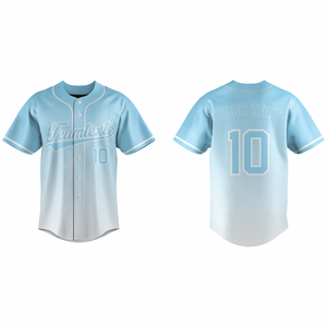 Camiseta de béisbol personalizable con nombre y número para hombre, Camiseta con cuello en V bordada personalizada, Camiseta deportiva, actividades, estilo personalizado - Product Image 3