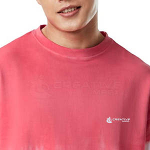 Camisetas Extra Grandes Personalizadas 100% Algodón de Secado Rápido y Transpirables, Manga Corta, Corte Holgado, Camiseta Estampada de Moda para Hombre - Product Image 5