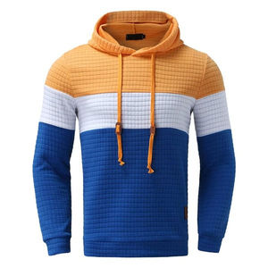 Premium hommes 100% coton pull à capuche vêtements d'hiver décontractés poids lourd brodé basiques personnalisé coupe régulière teint uni - Product Image 5