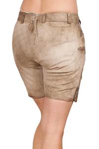 <b>Women's</b> High Waist Traditional Lederhosen New American Style for Autumn Winter Warm Wear Breathable with Embroidered Technics - Product Image 2