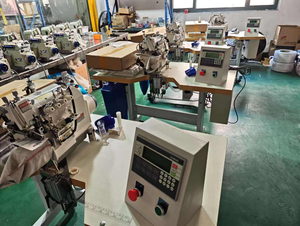 Máquina de Coser Overlock de Cuatro Hilos Automática de Alta Calidad DS-8400TD-04M2-24-7-P/AST para Adjuntar Puños, OEM, DIY, Plástico y Acero - Product Image 6