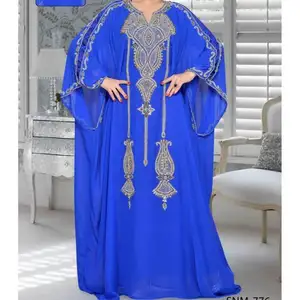 2024 New Fashion Dubai Kaftan Dubai Arabic Moroccan Fancy Kaftans Abaya Jalabiya Abaya Kaftan