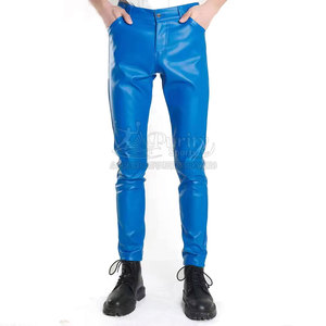 กางเกงหนังสำหรับผู้ชายกางเกงฤดูหนาวทำจากหนัง - Product Image 1