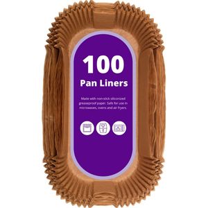 Broodpan Voering Air Friteuse Accessoires Vierkant Groot Siliconen Oliepapier Keuken Bakken Wegwerp Verdikte Olie-Proof Friteuse Papier - Product Image 1