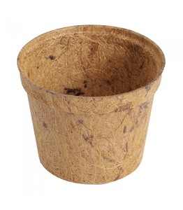 100% Tasse en fibre de coco Pot de noix de coco Taille personnalisée et prix compétitif Fabriqué au Vietnam - Product Image 2
