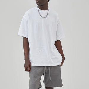 Camiseta estampada de alta calidad para hombre, Camiseta extragrande de verano, camiseta lisa en blanco para hombre - Product Image 2