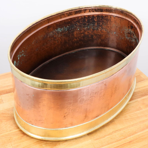 Maceta de Metal Martillado de Cobre Antiguo para Decoración del Hogar, la Más Preciosa y Lujosa para Proveedores Indios al por Mayor - Product Image 5