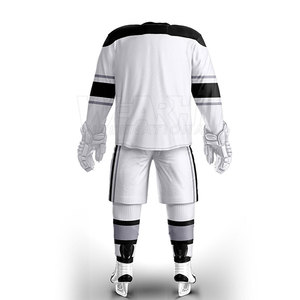 Uniforme confortable de hockey sur glace de taille personnalisée en stock 100% uniforme de hockey sur glace en polyester - Product Image 3