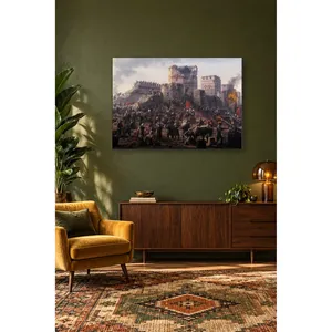 Fida Walls Breached in Smoke Impression sur toile - Product Image 1