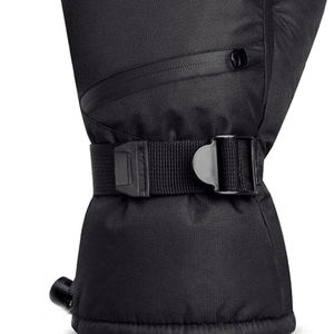 Gants de snowboard chauffants électriques imperméables et coupe-vent pour hommes et femmes, en polaire épaisse et chaude pour l'hiver, en polyester - Product Image 4