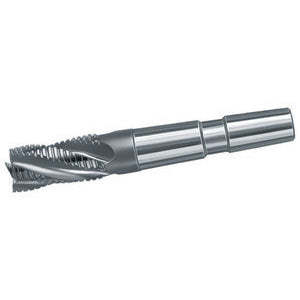 8764 Fraise cylindrique HSS-E de 18 mm pour semi-finissage, 8 % Cobalt, 6 dents, à bout carré, avec revêtement Altin sur les dents - Product Image 1