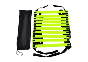 Échelle d'agilité de vitesse réglable en plastique Durable directe d'usine pour l'ensemble d'entraînement de football de football taille standard de couleur jaune pour - Product Image 2