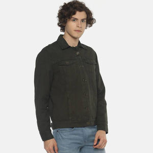 2025 nouvelle mode en gros plaine hommes Denim vestes en gros Top qualité jean vestes à vendre de haute qualité - Product Image 4