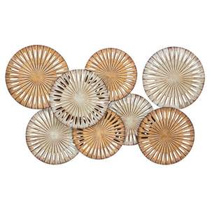 Design floral d'art mural en métal de luxe fini à la main avec précision offrant un charme artistique détaillé pour des intérieurs élégants - Product Image 6