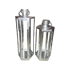 ชุดโคมไฟเหล็กแขวน2ชิ้นพร้อมขัดเงาสำหรับตกแต่งบ้านโคมไฟแขวนโลหะ - Product Image 4