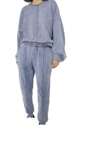 Conjunto Deportivo de Sudadera con Capucha y Pantalones de Chándal, 100% Algodón, Estampado, Lavado Ácido, Unisex, para Invierno, Hecho a Medida en Fábrica, OEM - Product Image 4