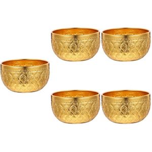 Hermoso Tazón de Chocolate de Metal con Detalles Intrincados, Ideal como Regalo para Ocasiones Especiales - Product Image 1