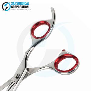 Tijeras de adelgazamiento de peluquero profesional Diseño clásico Acero inoxidable 28 dientes para un uso uniforme en el Salón de adelgazamiento del cabello - Product Image 5