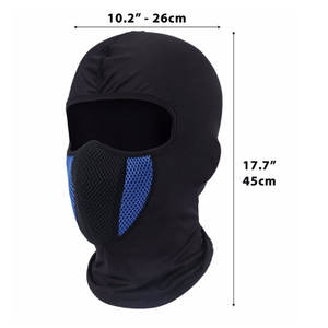 Balaclava en coton d'hiver de qualité supérieure, masque intégral pour le visage, cache-cou respirant, masque de ski, bonnet, capuche pour hommes et femmes - Product Image 2