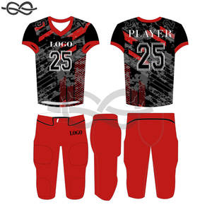 Ropa deportiva más vendida, uniforme de fútbol americano, uniformes de fútbol americano para hombres de alta calidad, diseño de número de nombre por sublimación - Product Image 1
