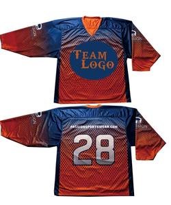 Uniforme de hockey sur glace personnalisé professionnel Offre Spéciale maillots bon marché de service OEM avec broderie de nom d'équipe et techniques d'impression - Product Image 6