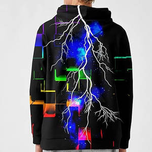 Best Quality Men's Fashion <b>Fleece</b> Hoodies & <b>Sweatshirts</b> New Design 3D Printed Plain Dyed for Winter Made in Pakistan - Product Image 4