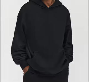 2025 sudaderas con capucha sin cuerda sudaderas personalizadas pesadas GSM polar recortado pulóver sudaderas con capucha en blanco hombro caído Sudadera con capucha de alta calidad - Product Image 6