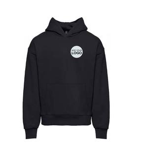 50% poly 25% combed and ring-spun cotton 25% rayon hoodie - Product Image 3