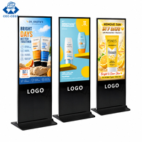 ZDHQ – Écran publicitaire élégant sur pied pour hall d'hôtel, idéal pour les messages de bienvenue et les guides d'événements