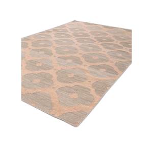 พรมขนสัตว์ทำมือสีเบจน้ำตาลลายเรขาคณิตทรงสี่เหลี่ยมผืนผ้าสำหรับตกแต่งบ้าน ห้องนั่งเล่น หรือห้องวัยรุ่น รุ่น ADWL-13130 - Product Image 2