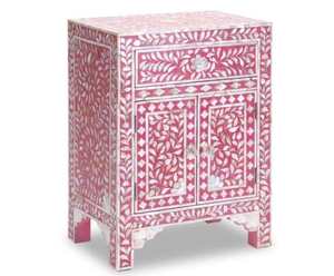 Tabouret en incrustation d'os, motifs en lignes noires et blanches, tailles personnalisables, meubles d'intérieur, artisanat en résine à vendre - Product Image 6