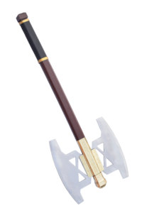 Gimli làm bằng tay rìu từ hobbits hai đầu rìu với bìa da món quà Giáng sinh tốt nhất cho cô ấy và anh ấy - Product Image 2