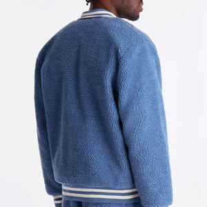 Veste en sherpa chaude de haute qualité pour hommes, collection d'hiver, vestes personnalisées, tissu respirant, prix bas, veste bomber 2026 - Product Image 2