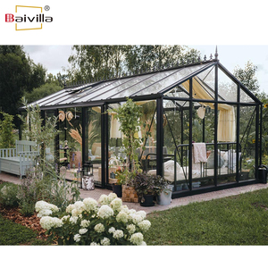 Produttore cinese inverno serra serra di vetro per giardino esterno - Product Image 2