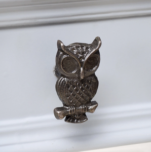 AK Brass Owl <b>Metal</b> Cabinet Knob <b>In</b> Antique Finished Customized Handle For Drawer & <b>Wardrobe</b> Furniture - Product Image 2