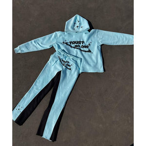 Venta al por mayor hombres impreso chándal llano Simple Premium calidad Casual estilo impreso chándal transpirable nuevo diseño chándal - Product Image 3