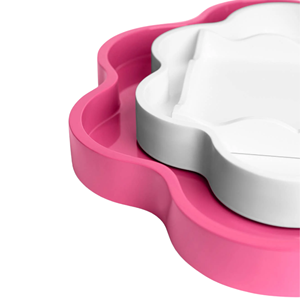 Décor de fête à la maison grand plateau de service en laque MDF plateau en forme de fleur plateau de nourriture abordable pour Restaurant & Hôtel du Vietnam - Product Image 5