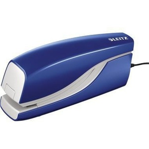 เครื่องเย็บกระดาษไฟฟ้า Leitz NeXXt แบบเย็บได้ 10 แผ่น (80 กรัม/ตร.ม.) E1 โลหะ/พลาสติก สีฟ้า เครื่องเย็บกระดาษคุณภาพสูง - Product Image 1