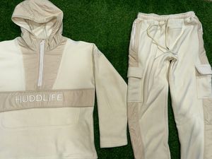 ชุดวอร์มเข้ารูปสำหรับผู้ชายชุดวอร์มผ้าคอตตอนมีซิปรูดสำหรับฤดูหนาวโลโก้ตามสั่ง - Product Image 5