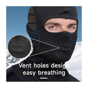 Pasamontañas Integral para Esquí y Motociclismo, Resistente al Viento, con Orificios de Ventilación, Ajuste Elástico Suave, Compatible con Casco - Product Image 3