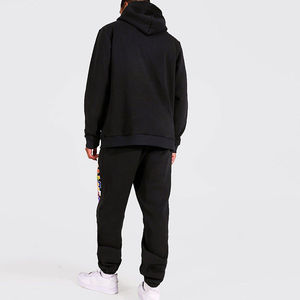 ชุดวอร์มสองชิ้นสำหรับผู้ชายพิมพ์ลายสีล้วนชุดวอร์มผ้าฝ้าย100% แบบกำหนดเองได้ - Product Image 2