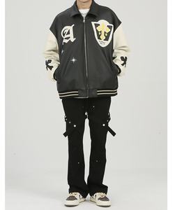 เสื้อแจ็คเก็ตวาร์ซิตี้ผู้ชายแบบลำลองสั่งทำพิเศษ คอตั้ง คุณภาพพรีเมียม มีให้เลือกหลายสี - Product Image 6