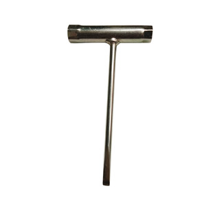 Adjustable Carbon Steel Spark Plug Wrench 13X16mm 17mm Size <b>Chrome</b> Finish Metric OEM Customization <b>Box</b> Packed - Product Image 1