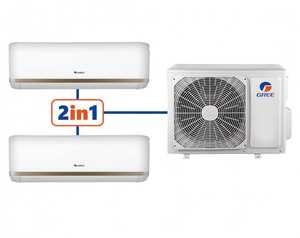 Climatiseur Gree à énergie solaire 12000Btu 18000Btu, climatiseur hybride DC AC à refroidissement uniquement, climatiseurs solaires Wifi - Product Image 1