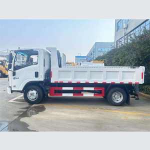 Camion benne basculante 4x2 ISUZU 5 tonnes, mini-dumper léger diesel Euro 6 avec nouvelle caméra arrière, fourni par l'usine chinoise, à vendre - Product Image 2