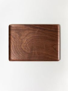 BANDEJA DE SERVICIO DE MADERA DE BAMBÚ CLÁSICA HECHA A MANO Juego de bandejas de bambú naturales lisas para servir en la cocina/café - Product Image 5
