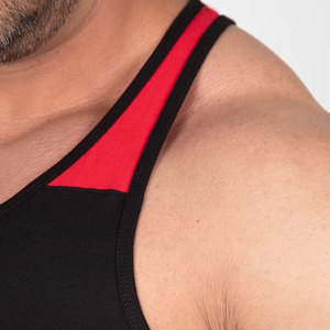 2026 XL <b>Men's</b> Sleeveless <b>Tank</b> <b>Top</b> Solid Color Breathable Cotton Waterproof Eco-Friendly Gym Fitness Singlet - Product Image 6