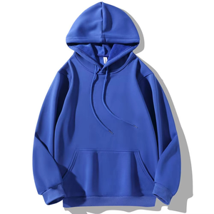 2026 venta al por mayor de peso pesado 100% algodón sudadera polar liso de gran tamaño pulóver sudaderas con capucha Puff serigrafía alta calidad invierno - Product Image 2