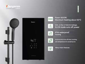 Calentador de agua instantáneo eléctrico de calidad Calentamiento rápido y ahorro de energía duradero para uso doméstico Hecho en Vietnam ¡Oferta caliente! - Product Image 5